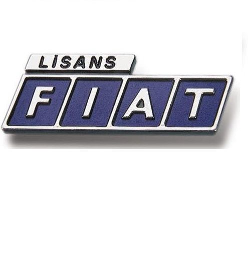 YAZI FIAT LİSANS (MAVİ) 